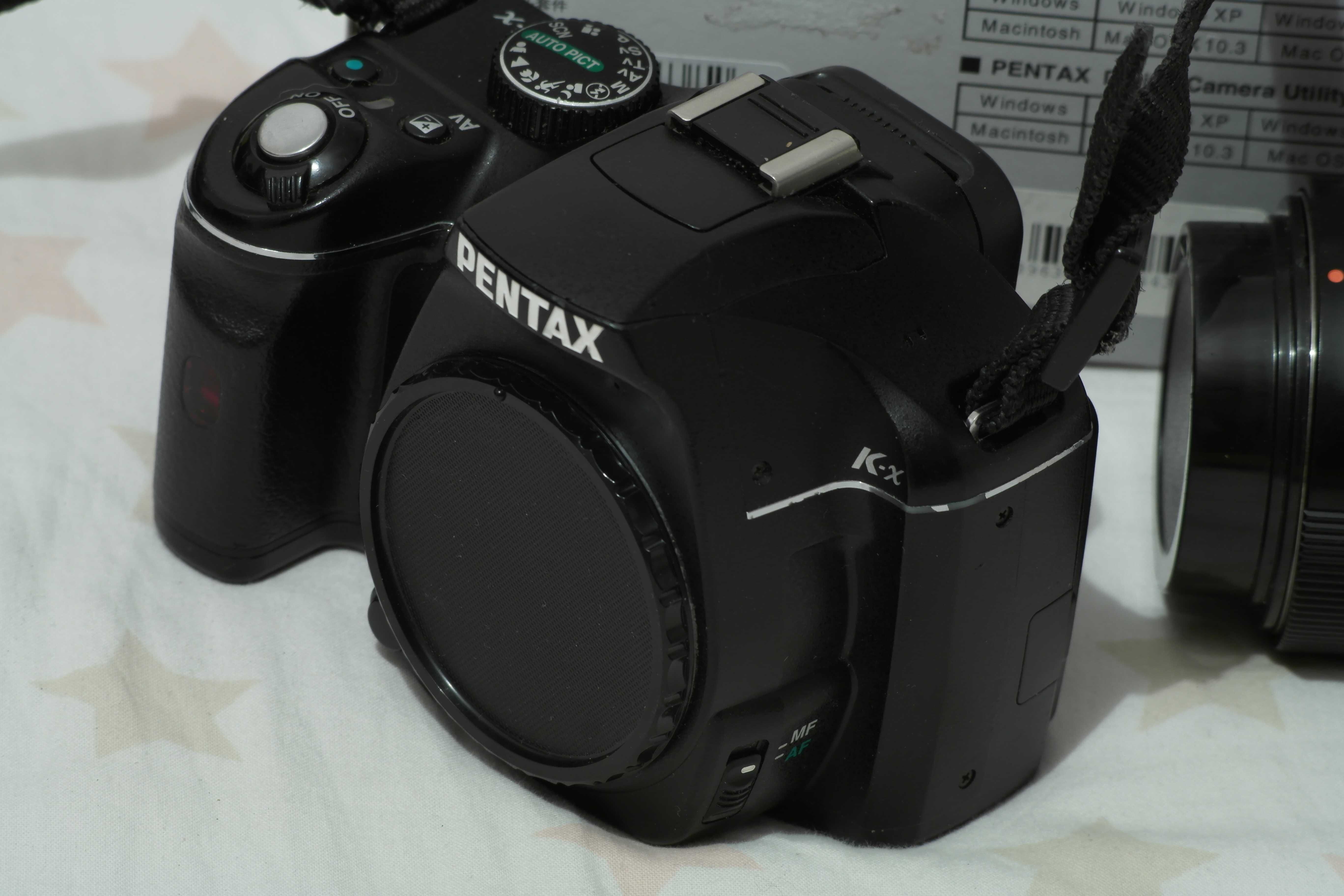 Pentax K-x с обектив 18-55 с проблем