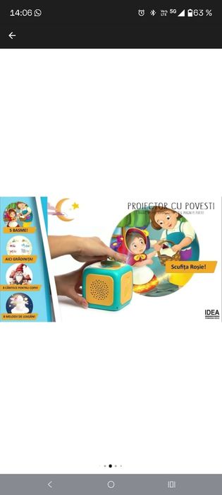 Proiector cu povesti