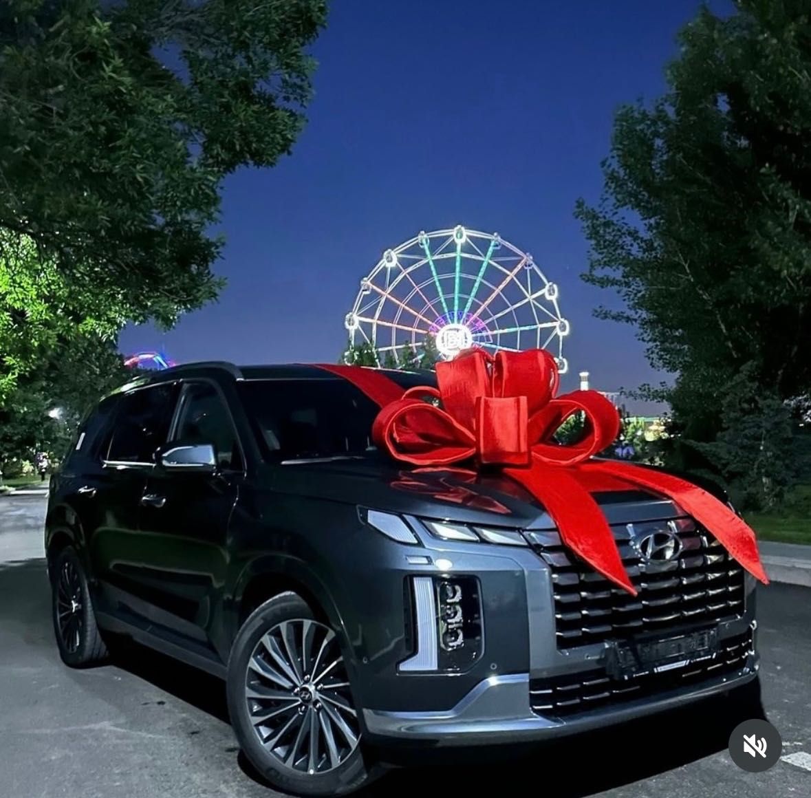 Авто бант с логотипом в авто салон