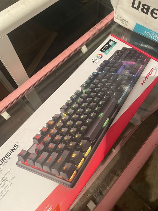 Продам клавиатуру hyperx origin новая
