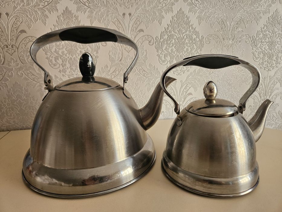 Чайник с заварочным нержавейка