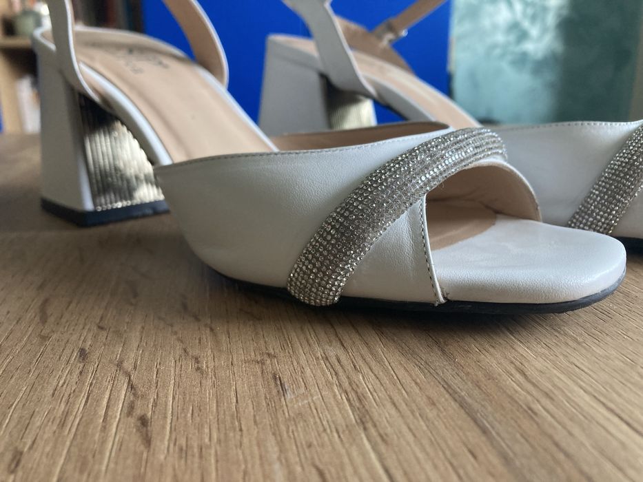 Сватбени сандали - SaraPen - естествена кожа