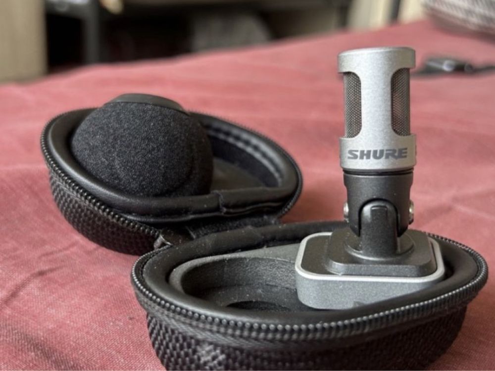 Продам shure mv88 петличка, микрофон