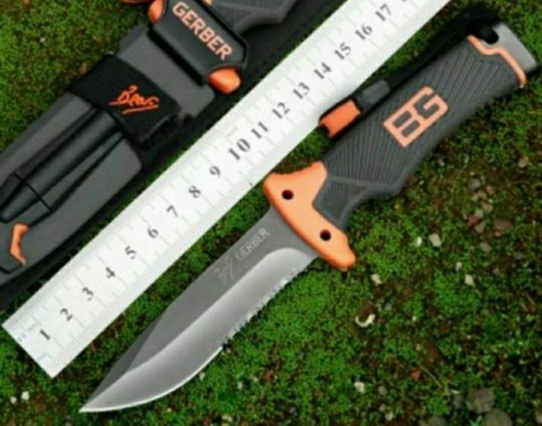 ловен нож тактически GERBER за оцеляване комбинирано острие мега здрав