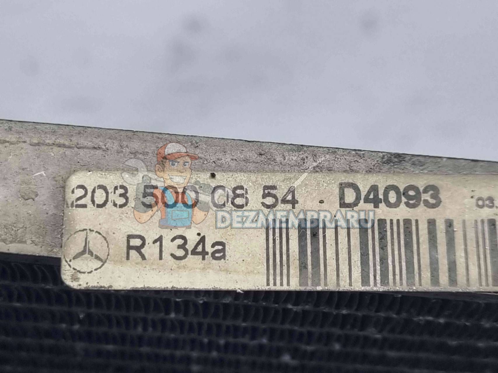 Radiator clima   AC Mercedes Clasa C (W203) [Fabr 2000-2007] 2035000854