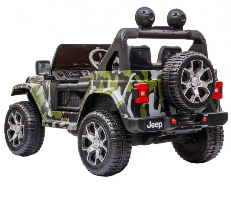 Masinuta Electrica JEEP 4X4, 1 loc, Scaune Tapitate, Roti Spuma Eva