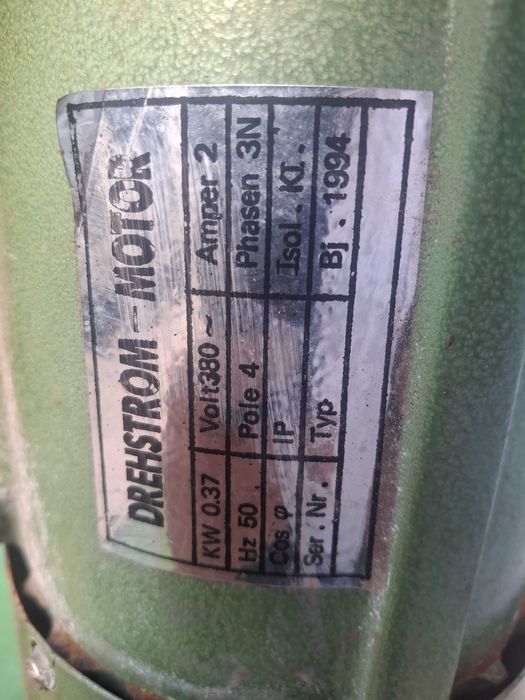 Настолна бормашина - Трифазна