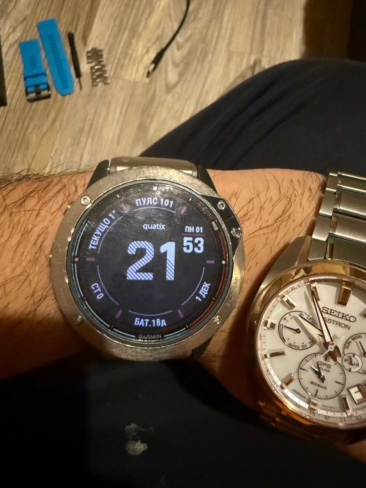 Garmin Quatix 6X Solar Titanium