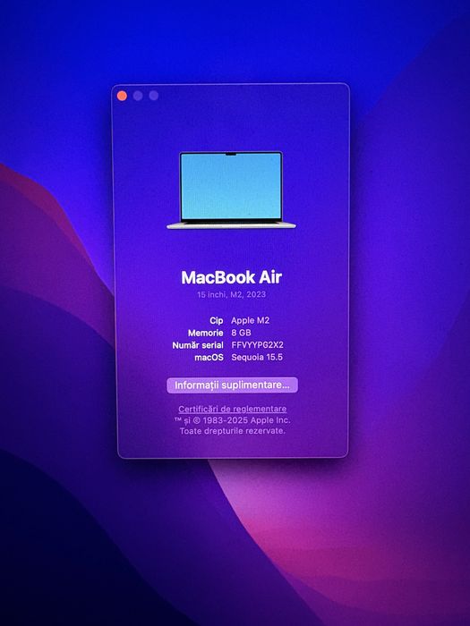 Macbook air 15’ 2023