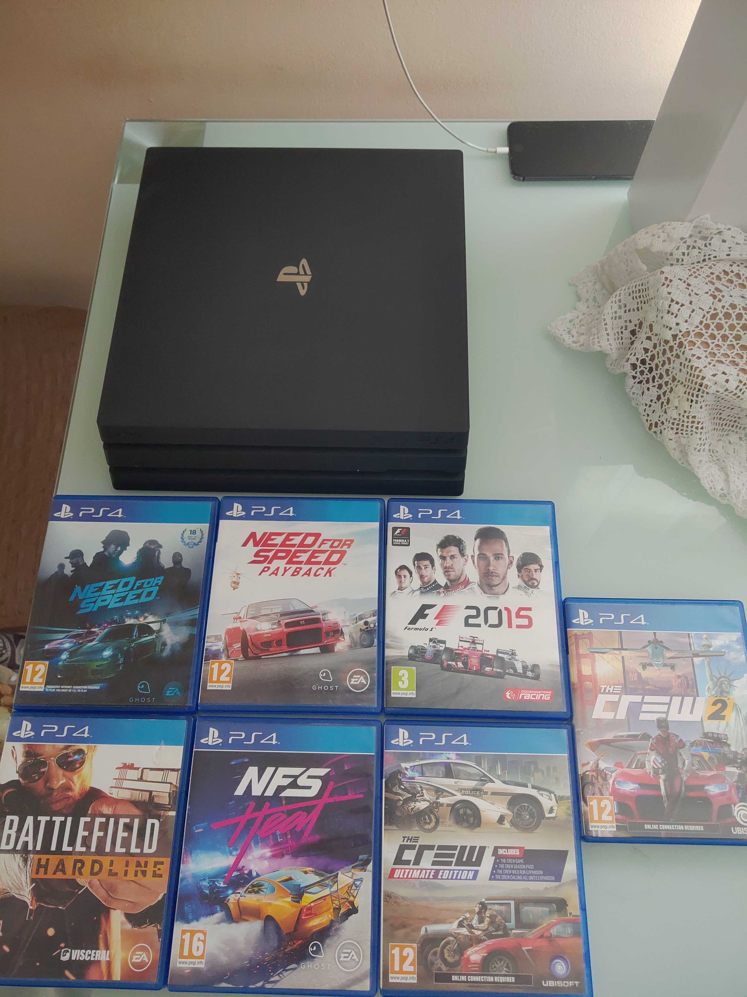 Продавам Пс4 Про С 7 Игри