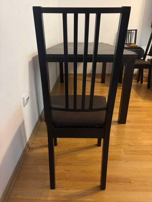 Masa extensibila + 4 scaune IKEA