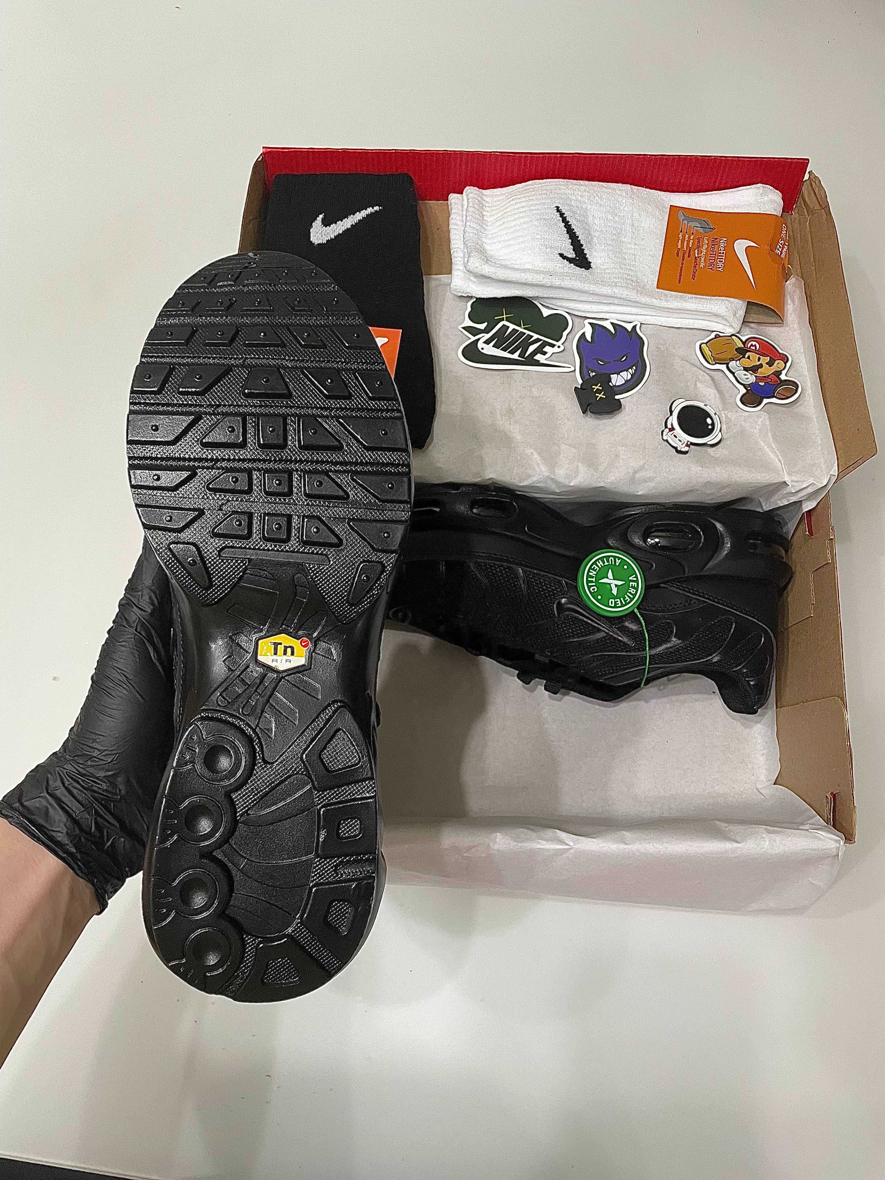 Nike Air Max Plus Tn Triple Black (36-44 номер)