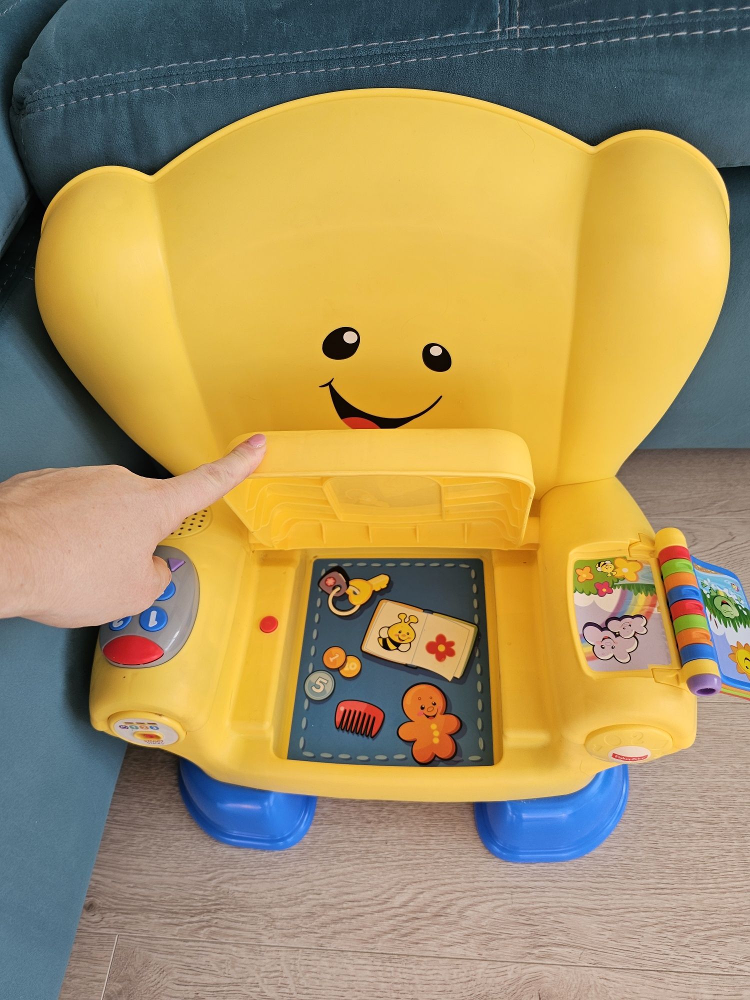 Fotoliu/scaun interactiv fisher price