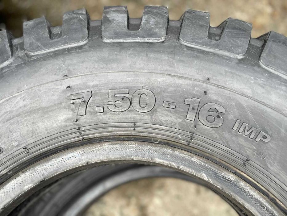 7.50-16 Anvelope agricole de tractor remorca fata cu 12pr groase