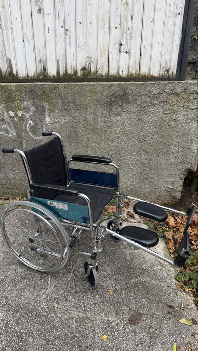 Scaun rotile mobiclinic pliabil handicap fotoliu rulant carucior