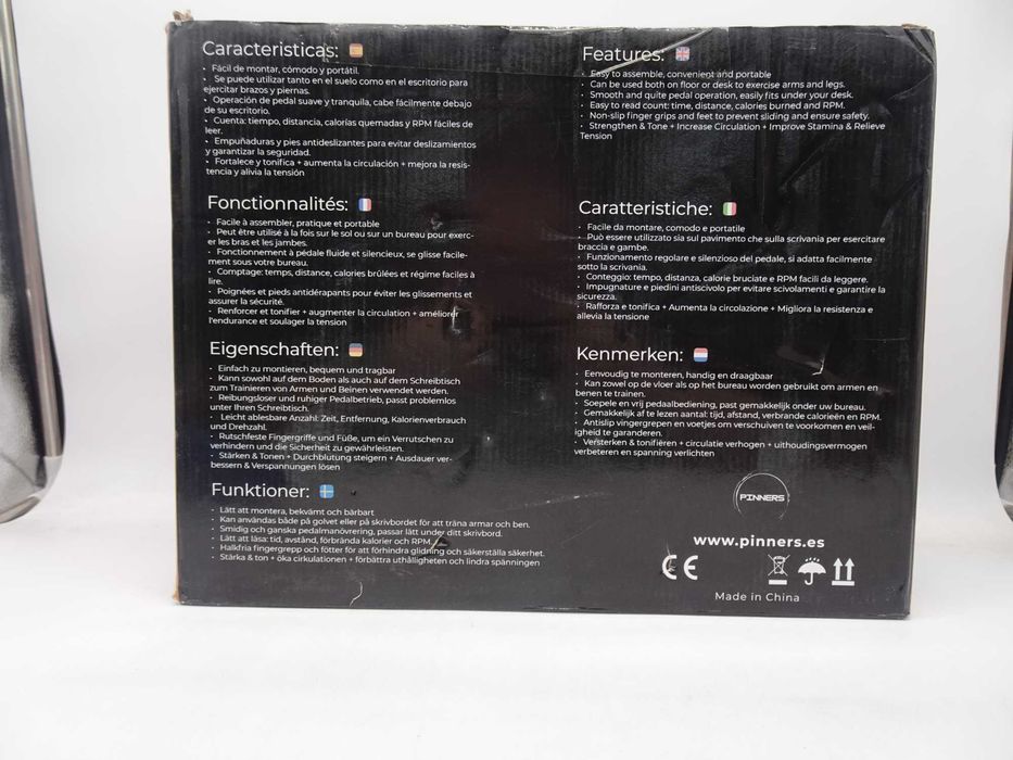 Bicicleta de exerciții portabilă Pinners