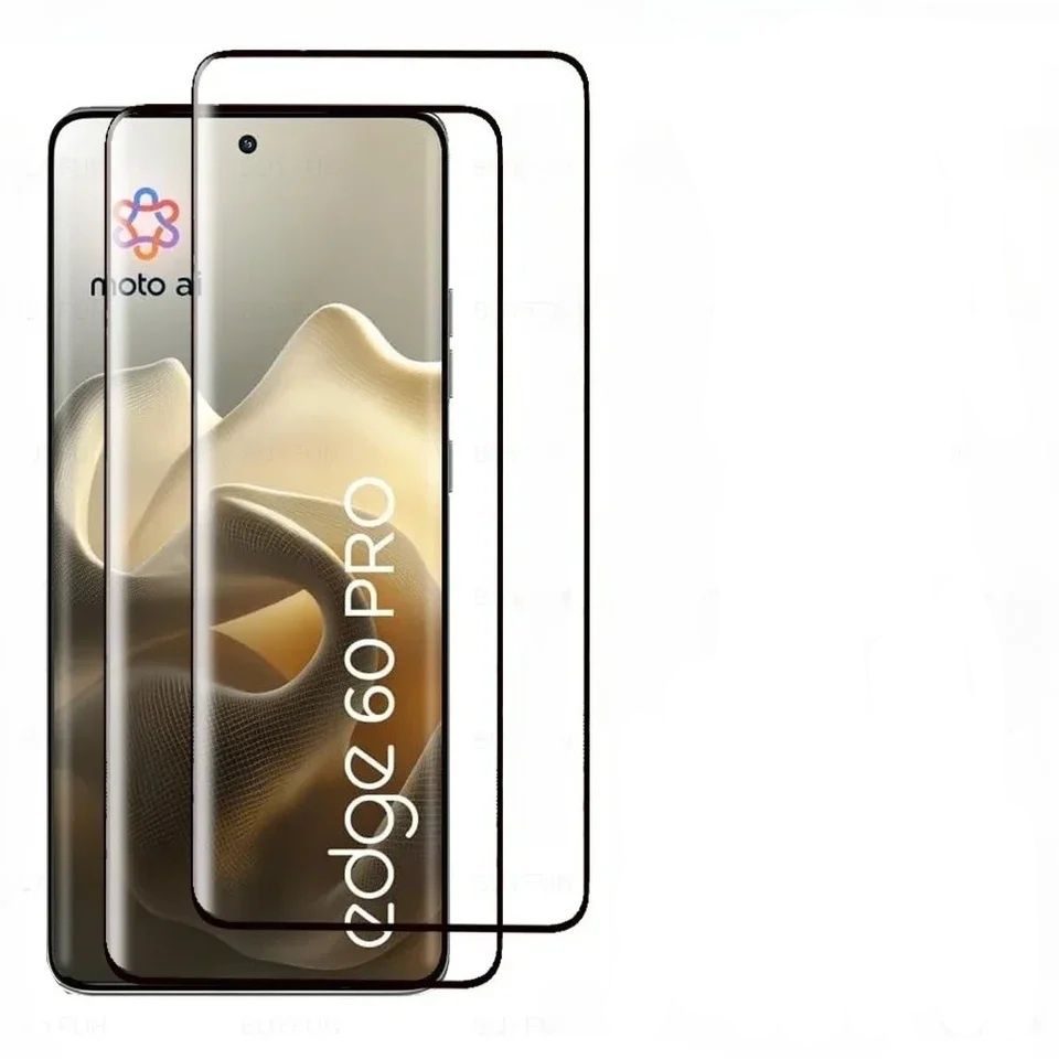 Motorola Edge 60 / 60 Pro / Fusion / 3D ЦЯЛО ЛЕПИЛО Стъклен протектор