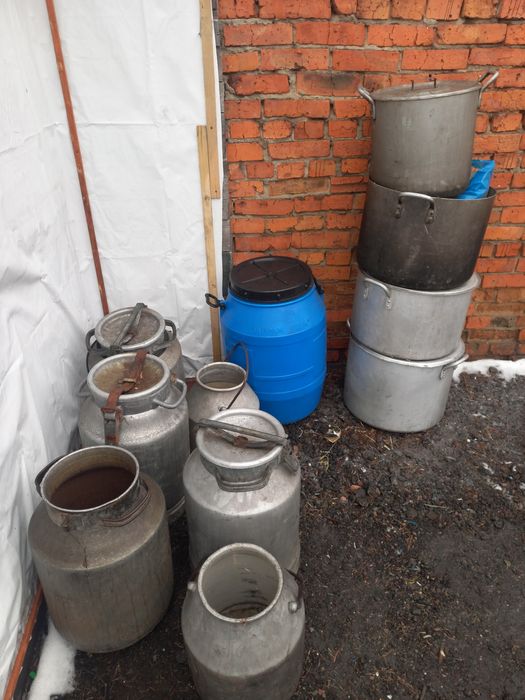 Фляги бочки кастрюлю