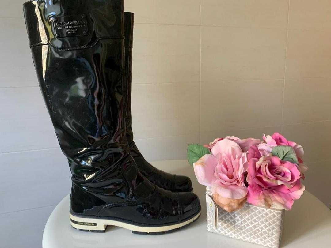 Cizme fara toc -D&G- marimea 37
