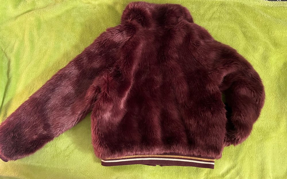 Двулицево яке за момиче с еко косъм Mayoral за ръст 157 см.