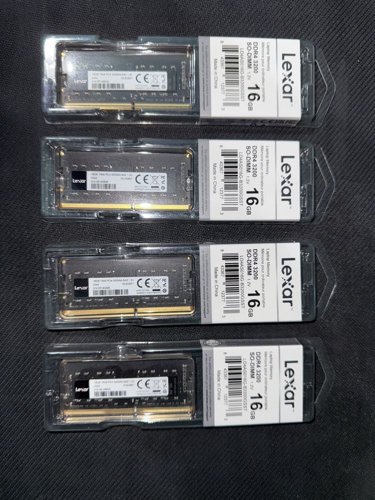 Lexar ddr4 16gb 3200mhz ОЗУ оперативка sotiladi