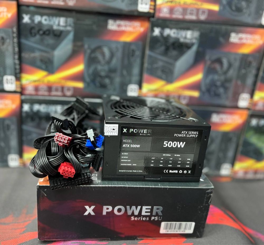 X-power Блок питания 500w/500w 80plus/600w 80 plus/ 700w 80plus