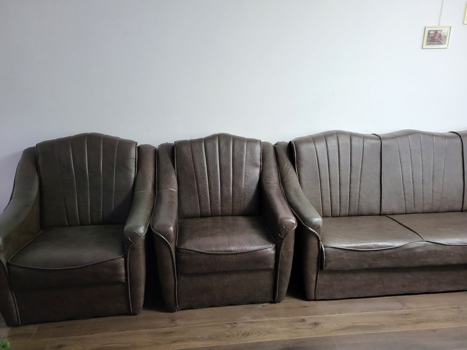 Schimb coltar piele extensibil cu lada depozitare