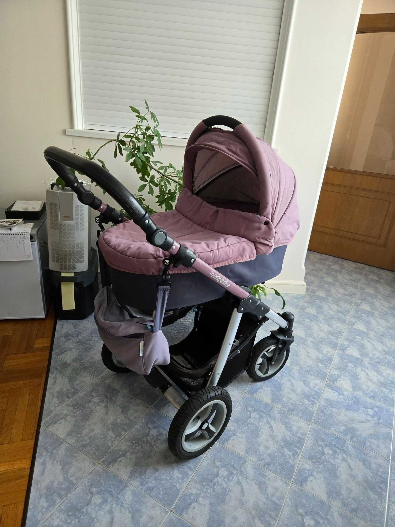 Детска количка със зимен и летен кош Baby Design