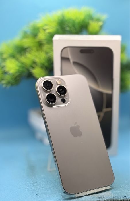 ГАРАНЦИОНЕН!!! Apple iPhone 16 Pro Max, 256GB, 5G, Natural Titanium