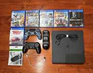 PS4 Slim 1tb с игри и аксесоари