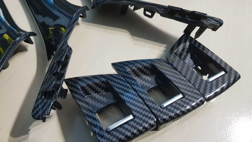 Manere Maner Usi Usa Portiera BMW Seria 5 F10 F11, Negru Carbon