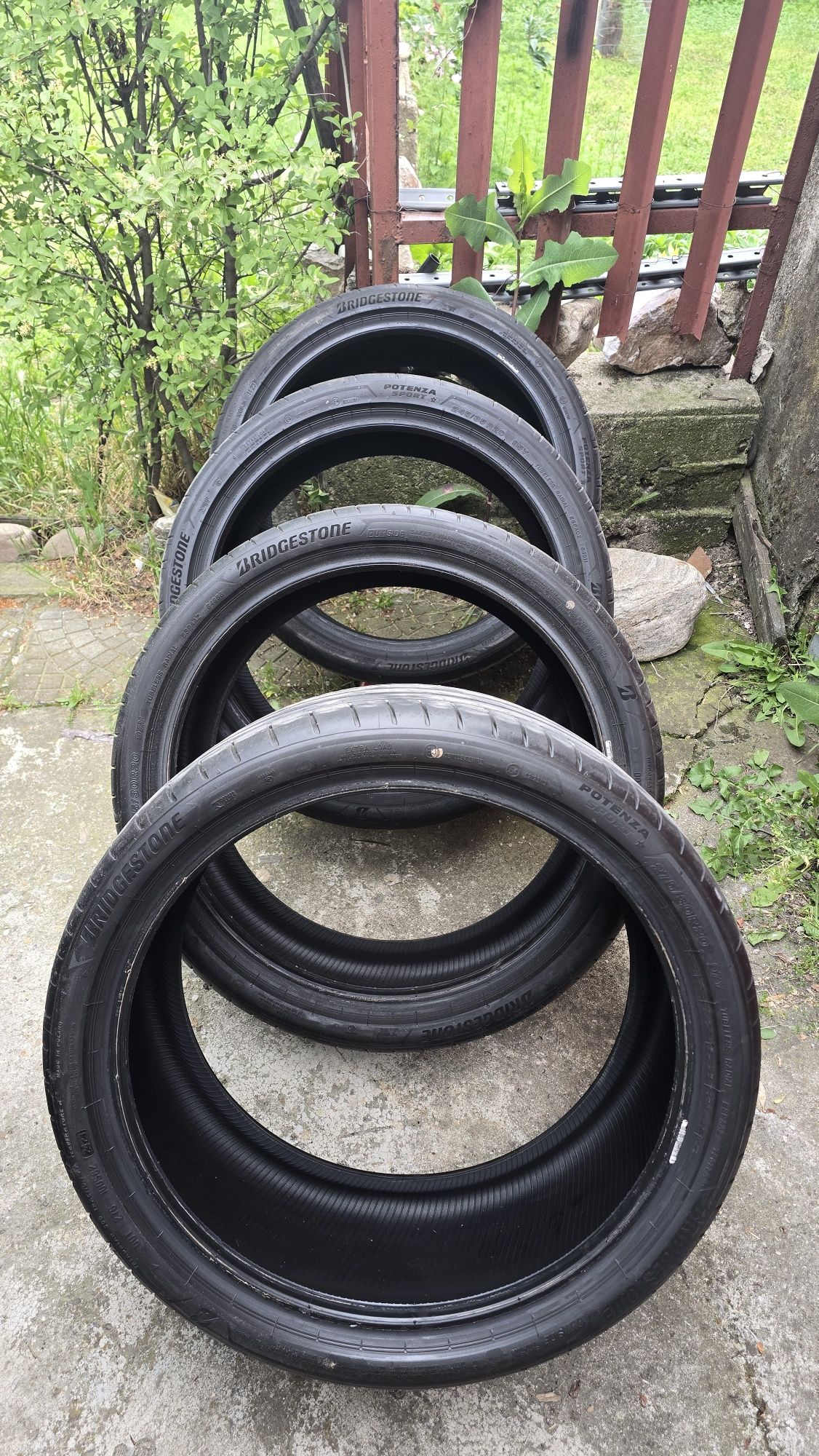 Продавам гуми Bridgestone Potenza Sort Спорт пакет!