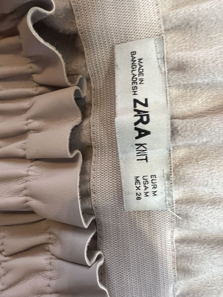 Кожена пола Zara