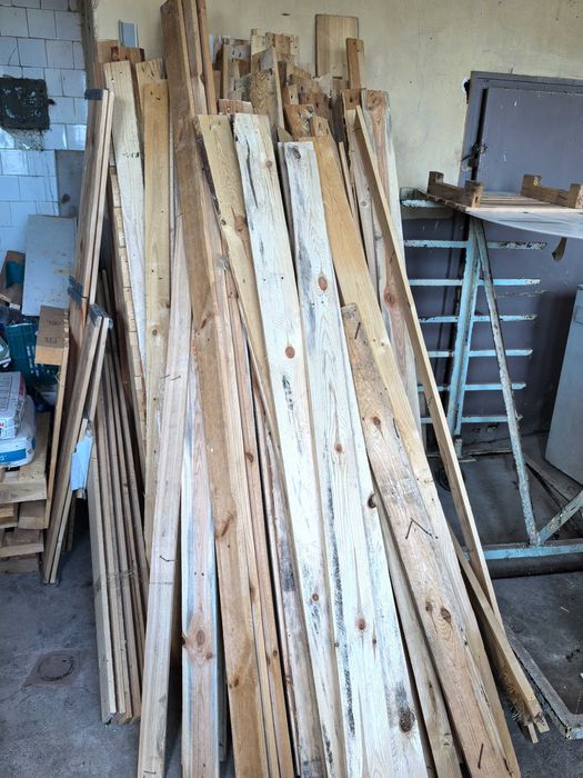 Дъски дървен материал втора употреба