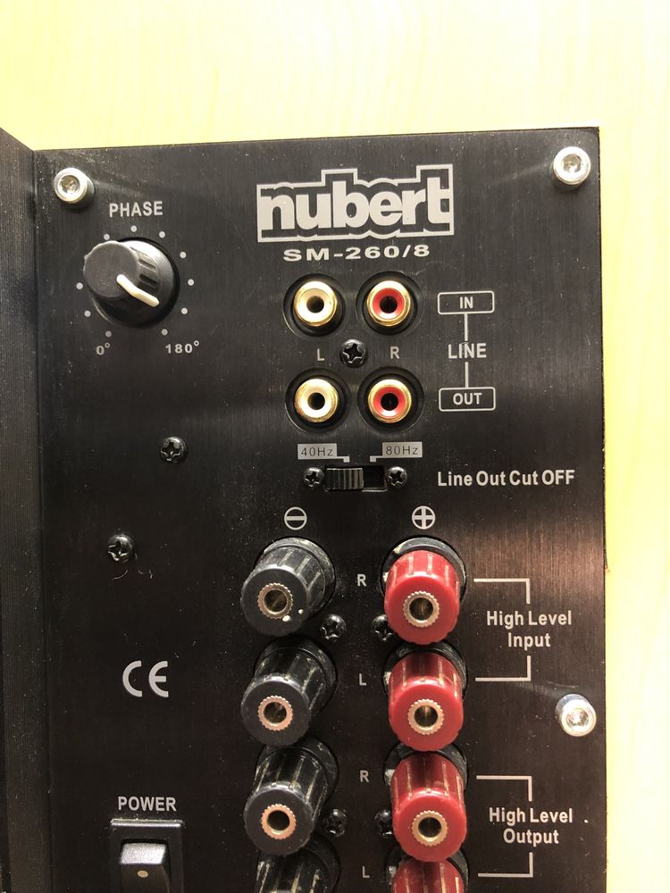 Мощен The Nuber AW-991 активен Subwoofer 12”