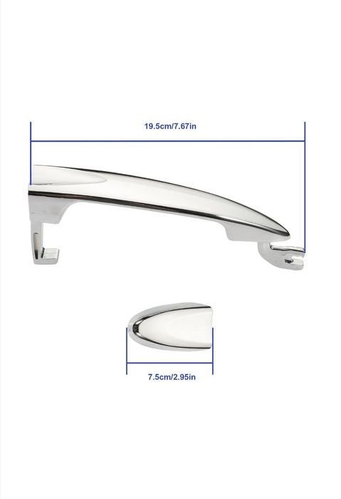 Set 2 mânere exterior Lancia Ypsilon 2003-2011