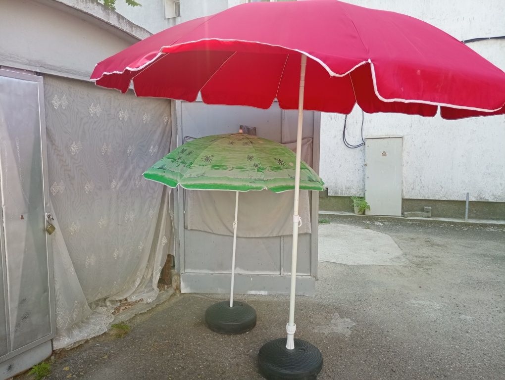 Umbrela terasă cu stativ inclus
