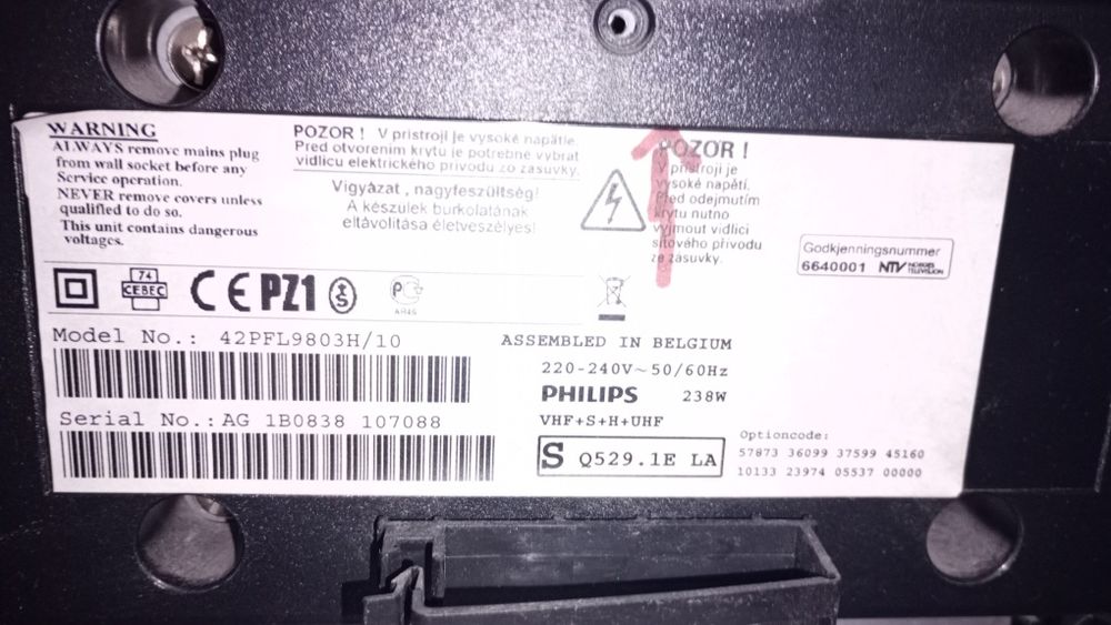 Philips 42pfl9803