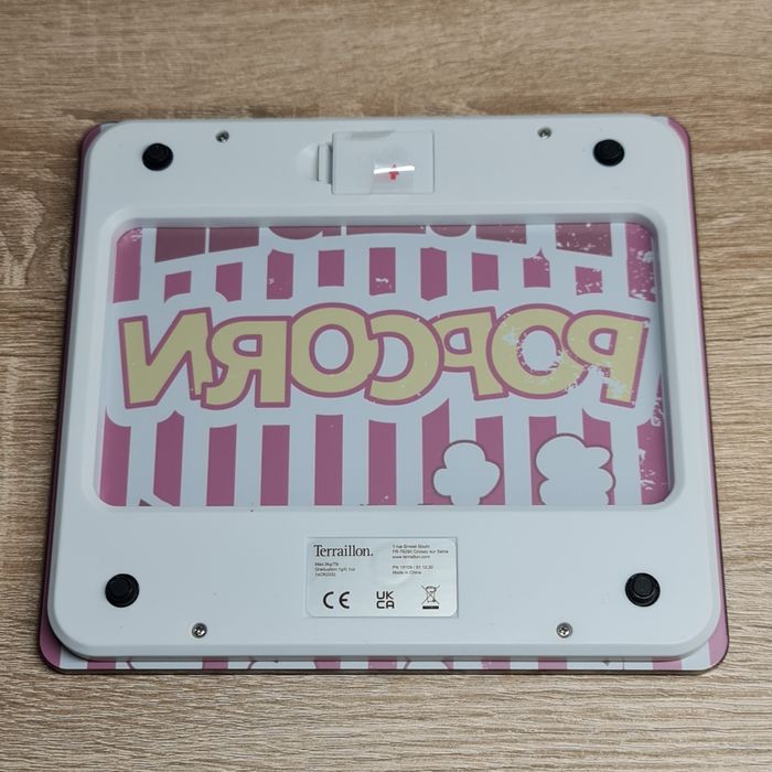 Стъклена електронна кухненска везна