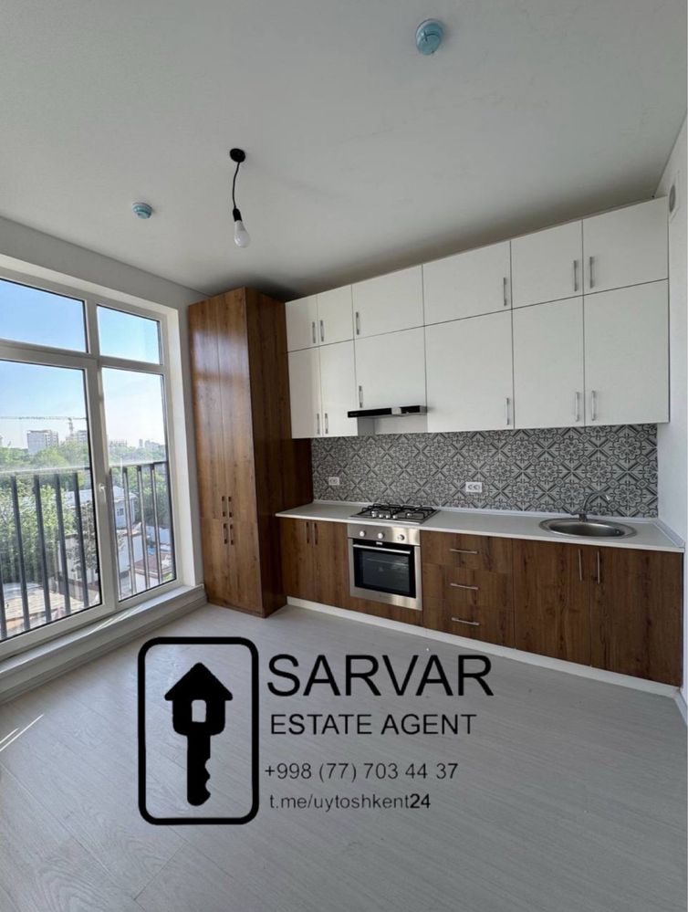 2-комнатная квартира в ЖК Династия, 5/9, 51 м², евроремонт