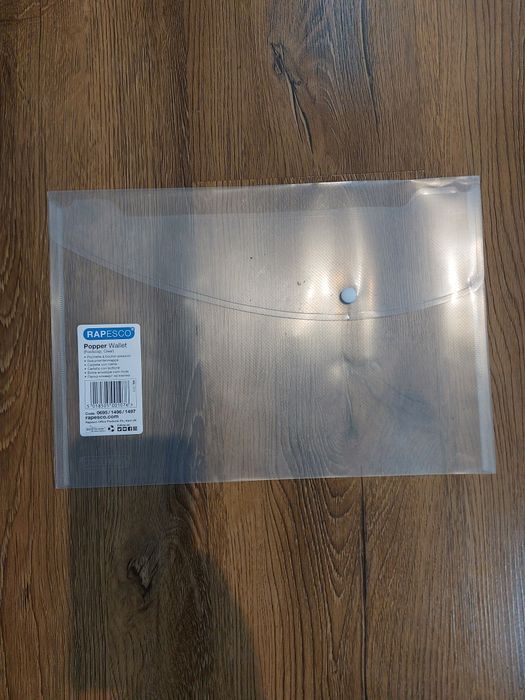 Mapă documente transparentă