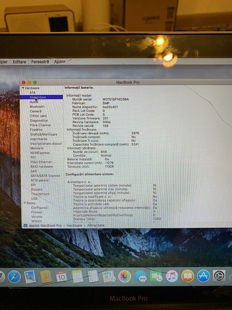 Macbook pro 13 i7 2.8ghz anul 2011