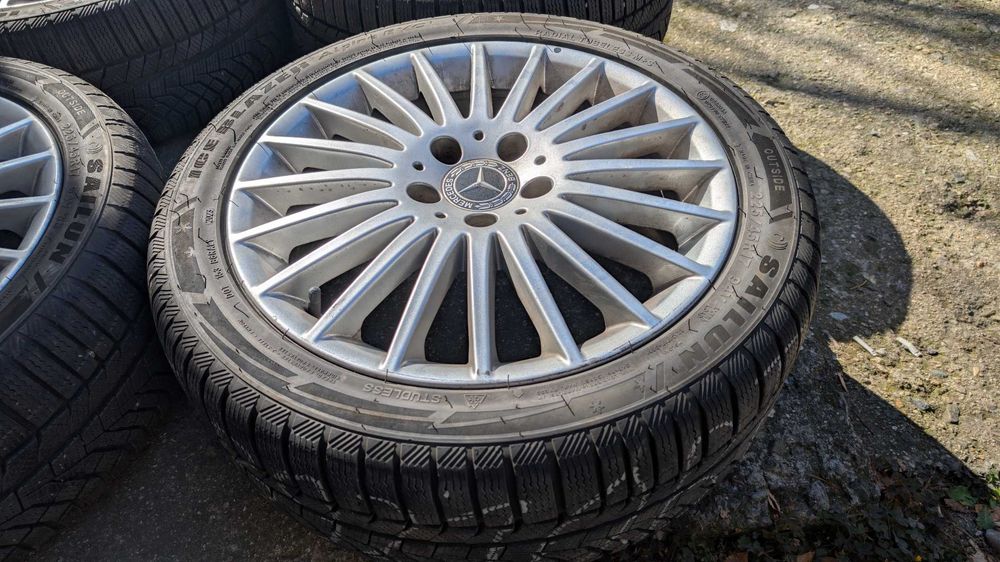 Джанти със зимни гуми за Mercedes C 220 CDI BlueEFFICIENCY - (204.202)