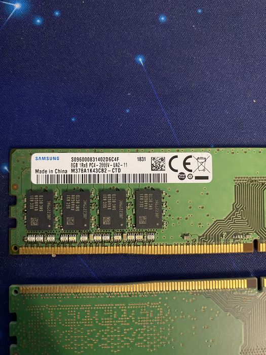 PC RAM Samsung 8gb 2666Mhz