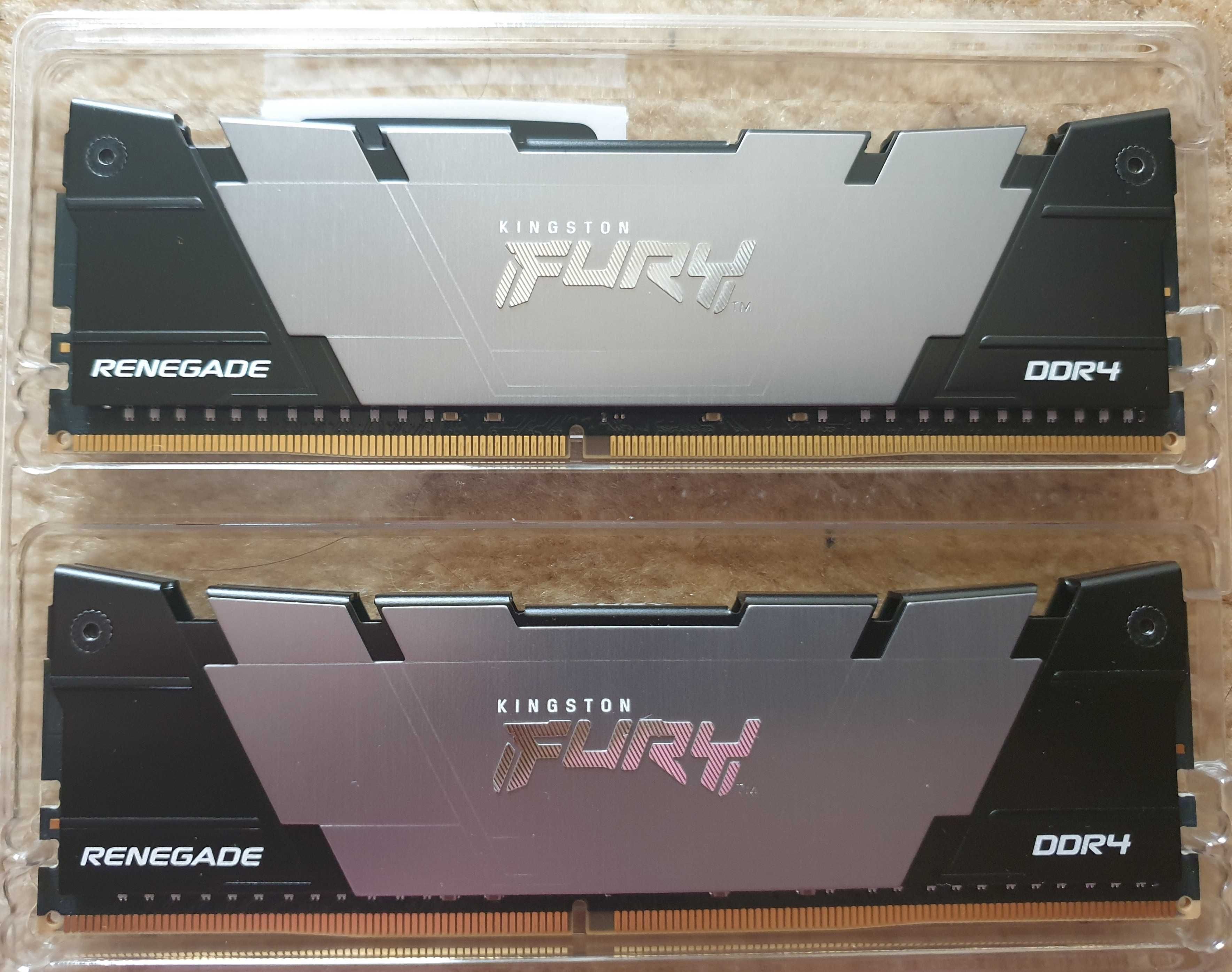 Memorie Kingston Fury Renegade 32GB DDR4 kit 2x16GB, 4600MHz, CL 19