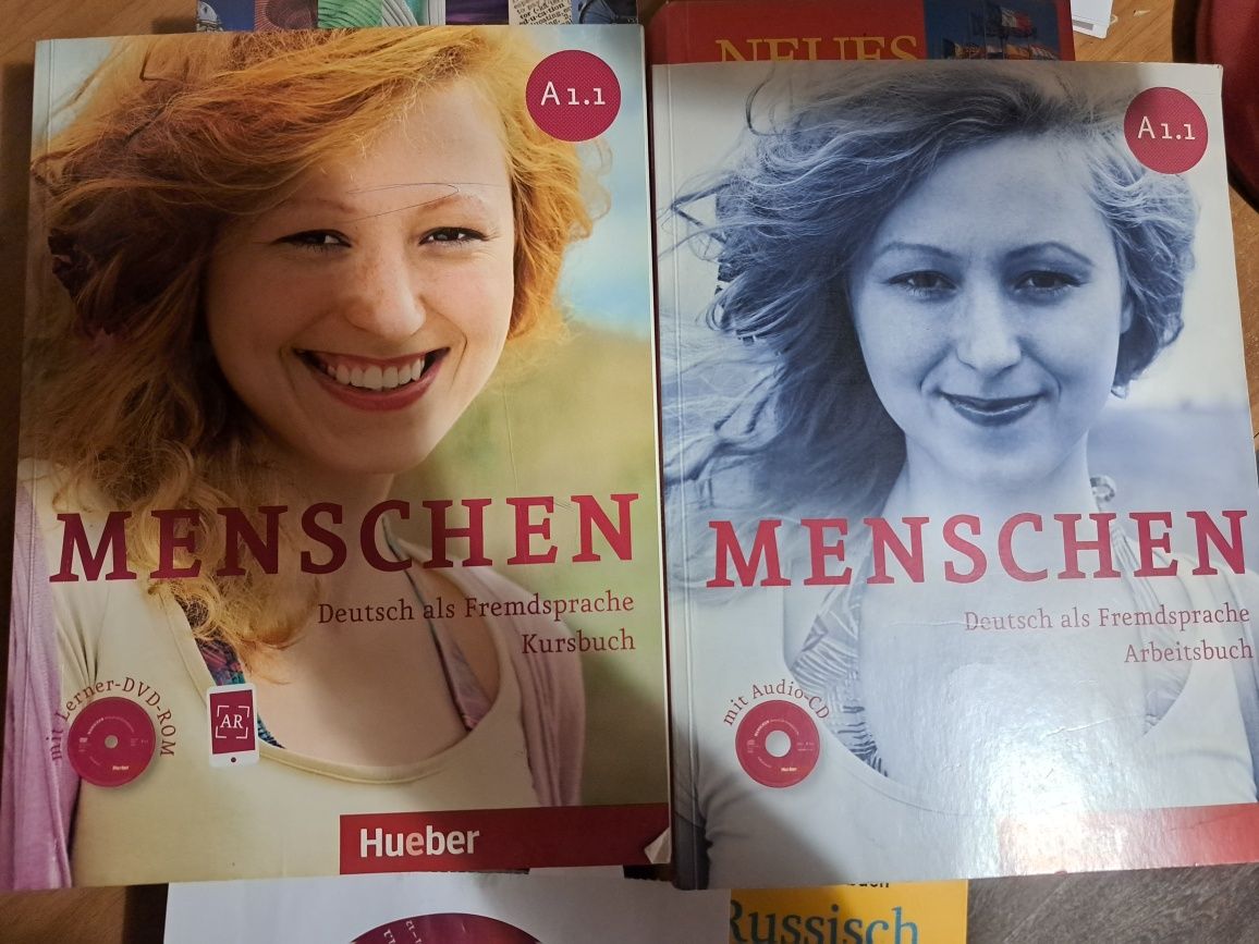 Книги по немецкому и английскому языку