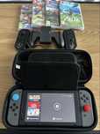 Pachet Nintendo Switch v2 cu accesorii si jocuri (Mario Kart, Zelda)