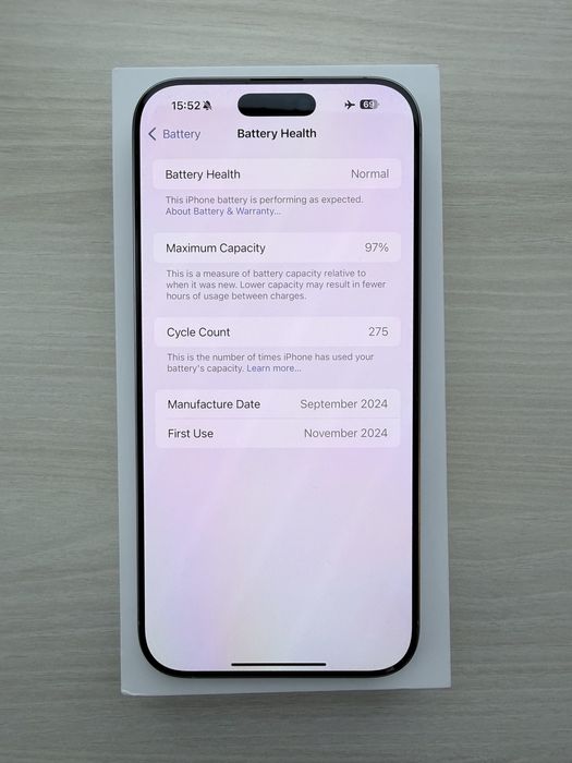 iPhone 16 Pro Max Natural Titanium 256GB