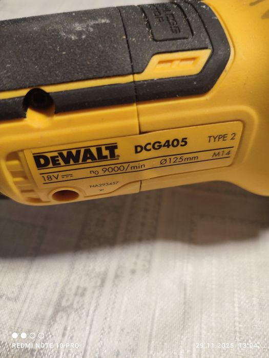 Flex Dewalt dcg 405 ,an 2024