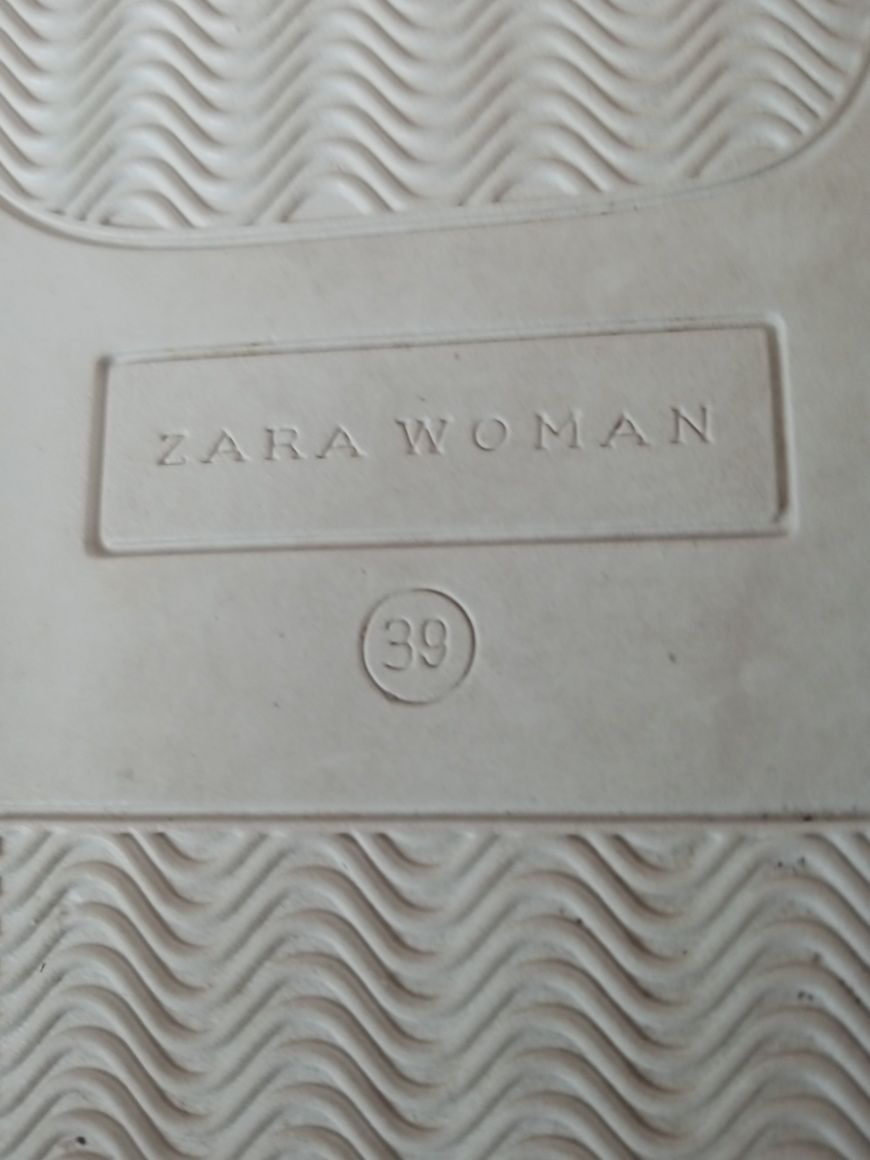 Zara Women Silver piele mărimea 39 ca noi